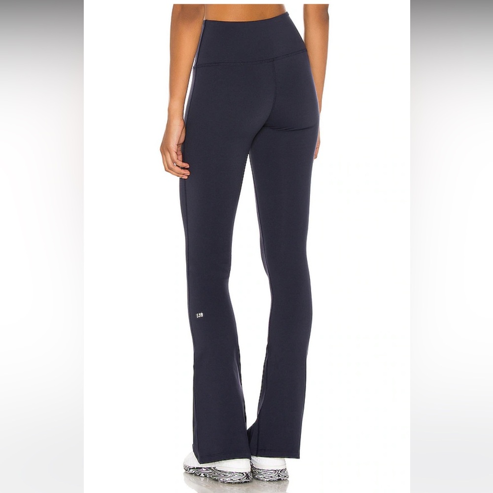 NAVY BLUE SPLITS 59 FLARED LEGGING